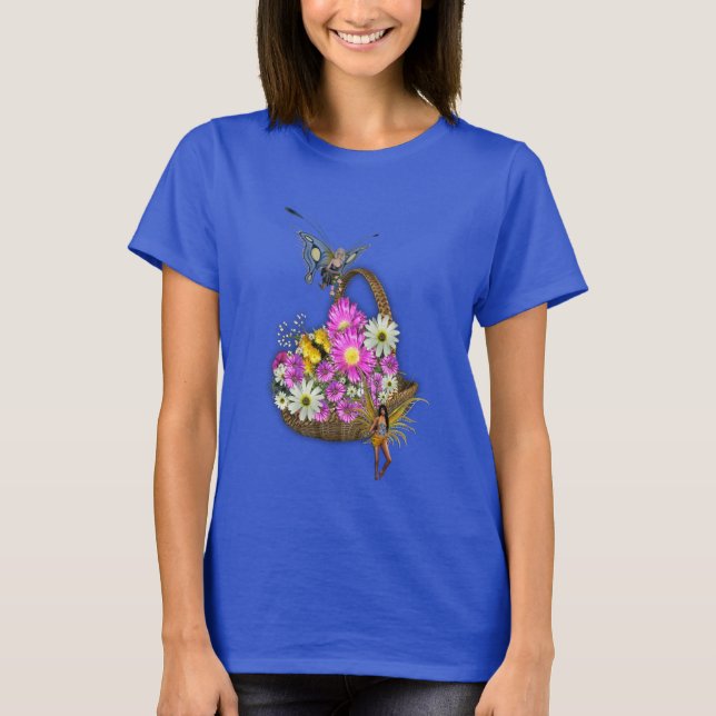 T-shirt Flores de primavera (Frente)