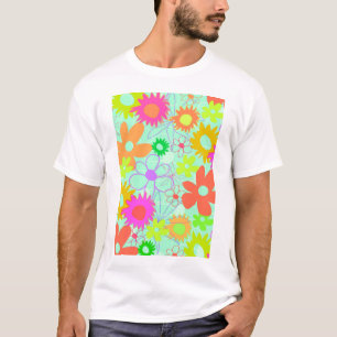 T-shirt Flores misturadas