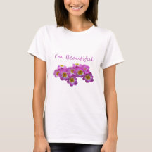 Flores roxas, eu sou linda