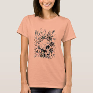 T-shirt Flores selvagens