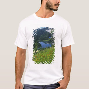 T-shirt Flores silvestres alpinas na Jewel Basin na