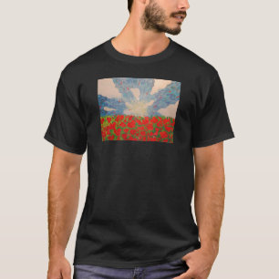 T-shirt Flores Vermelhas