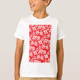 T-shirt Flores Vermelhas Havaianas