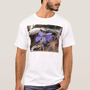 T-shirt FloresSilvestres Violeta Pata de Pássaro Hot Sprin