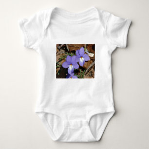 T-shirt FloresSilvestres Violeta Pata de Pássaro III Prese