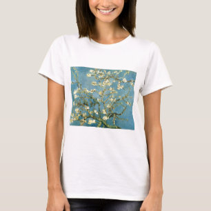 T-shirt Floresta de Amêndoa Brilhante por Van Gogh
