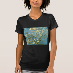 T-shirt Floresta de Amêndoa Brilhante por Van Gogh