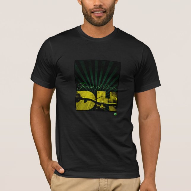T-shirt Floresta de DTV do T do decano AO (Frente)