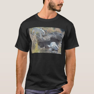 T-shirt Floresta de Lobos Natureza País Paz Amor Animal