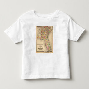 T-shirt Florida, Geórgia, e South Carolina