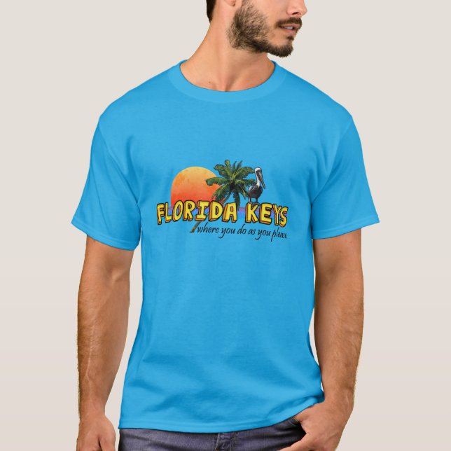 T-shirt Florida Keys (Frente)