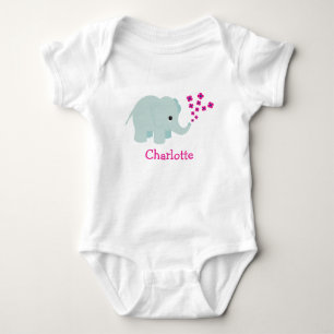 T-shirt Flower Elephant Bodydress
