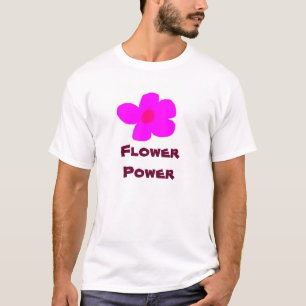T-shirt flower power
