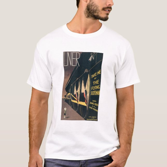 T-shirt Flying Scotsman Liner (Frente)