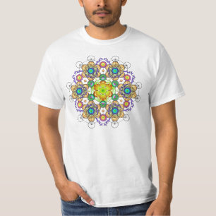 T-shirt Fogo da mandala 2 da criação