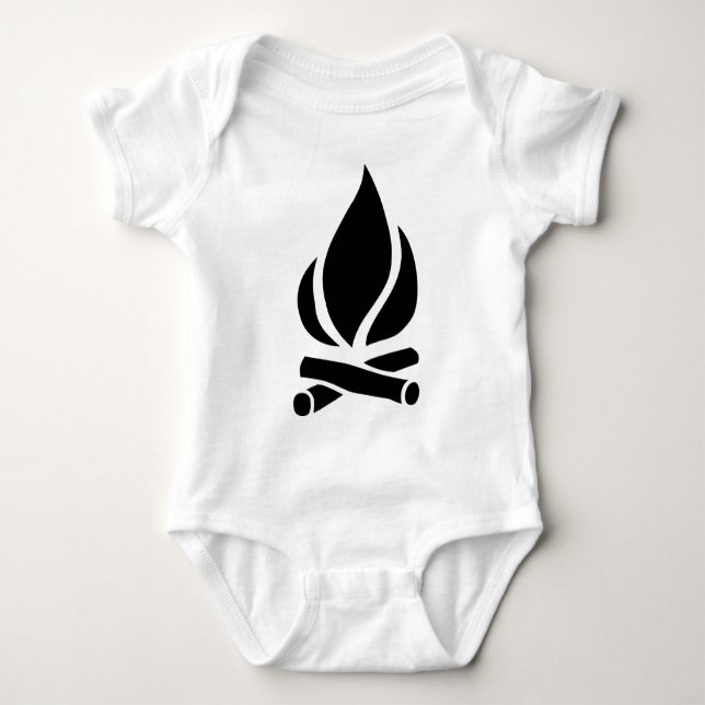 T-shirt Fogo de Acampamento (Frente)