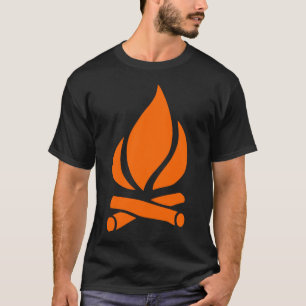 T-shirt Fogo de Acampamento