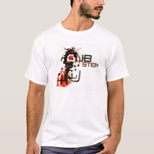 T-shirt Fogo de Dubstep (Frente)