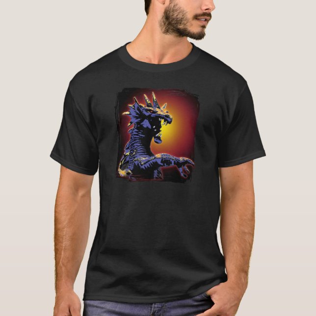 T-shirt Fogo Dragão (Frente)