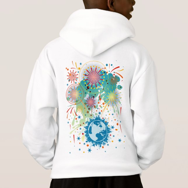 T-shirt Fogos de artifício (Verso)