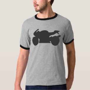 T-shirt foguete da estrada