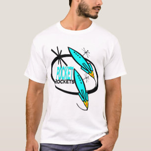 T-shirt foguetes do bolso