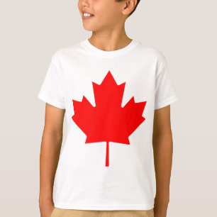 T-shirt Folha de bordo canadense