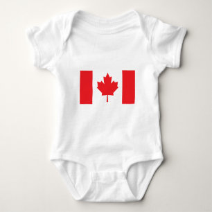 T-shirt Folha de bordo canadense da bandeira de Canadá