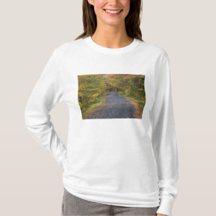 T-shirt Folhagem de outono à beira da estrada, sul de Verm