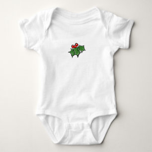 T-shirt Folhas do azevinho