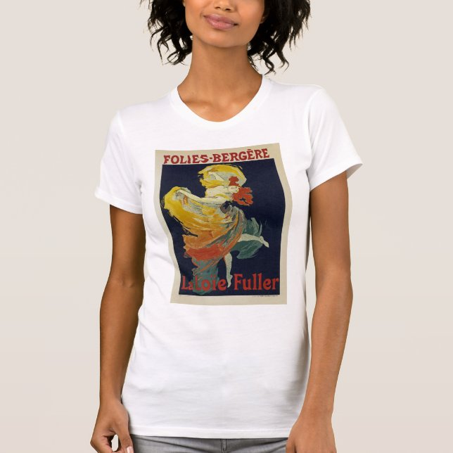 T-shirt Folies Berger ~ La Loie Fuller (Frente)