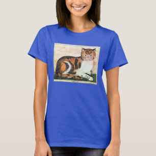 T-shirt Folk Art: Cat