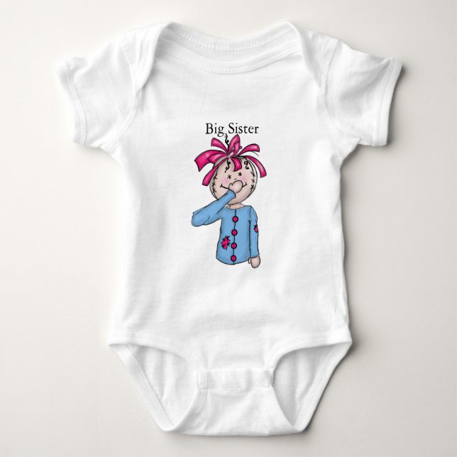 T-shirt Folk Rag Doll Correspondente (Frente)