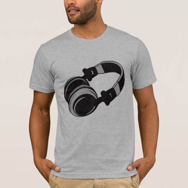 T-shirt Fones de ouvido (Frente)