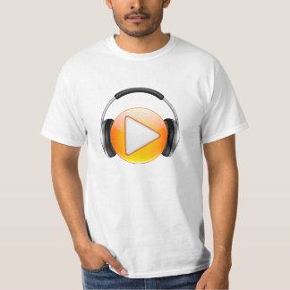 T-shirt Fones de ouvido