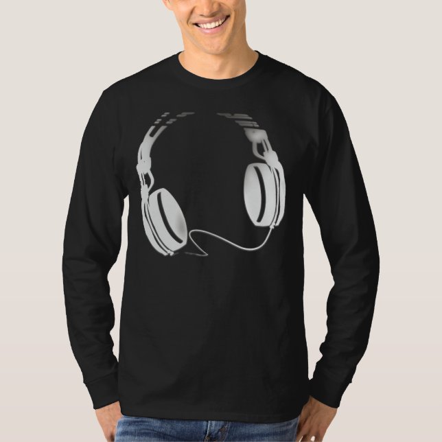T-shirt Fones de ouvido (Frente)