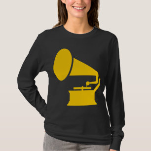 T-shirt Fonógrafo - âmbar