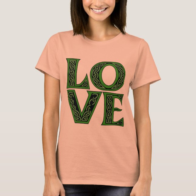 T-shirt Fonte Celta LOVE (Frente)
