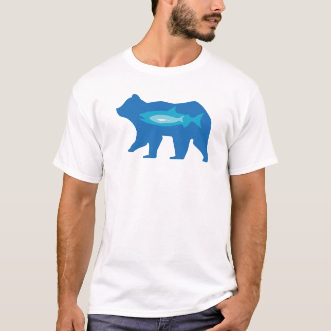 T-shirt Food Chain (North Pole) (Frente)
