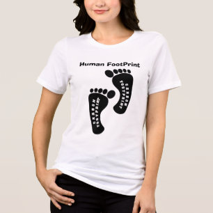 T-shirt FootPrint Humano
