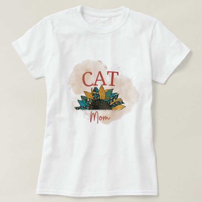 T-Shirt for When You’re a Cat Mom Again (Frente do Design)