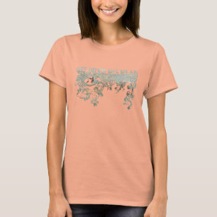 T-shirt Fora com de sua cabeça