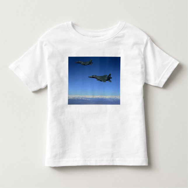 T-shirt Força Aérea dos EUA F-15E - Strike Eagles 2 (Frente)