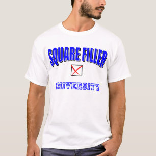 T-shirt Força quadrada do U-Ar do enchimento