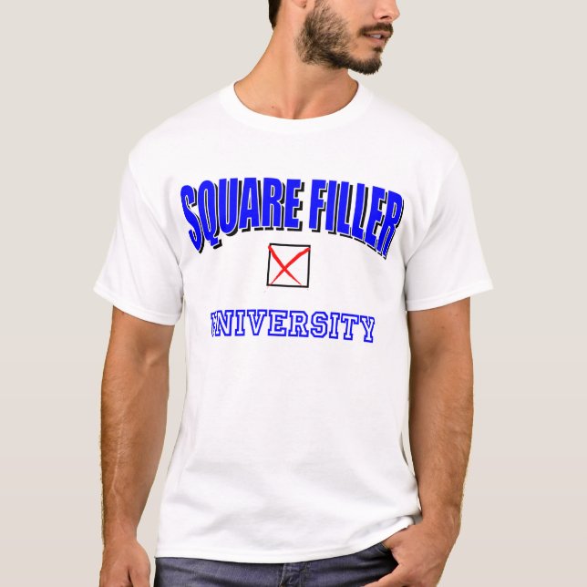 T-shirt Força quadrada do U-Ar do enchimento (Frente)