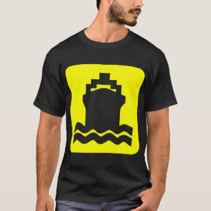 T-shirt Forma de Entrega - Amarelo