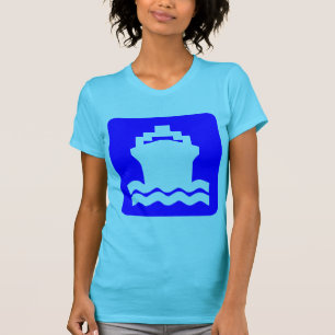 T-shirt Forma de Entrega - Azul