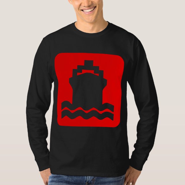 T-shirt Forma de Entrega - Vermelho (Frente)