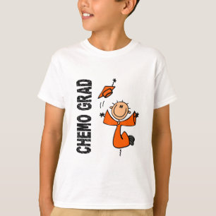 T-shirt FORMANDO alaranjado 1 de CHEMO (leucemia)