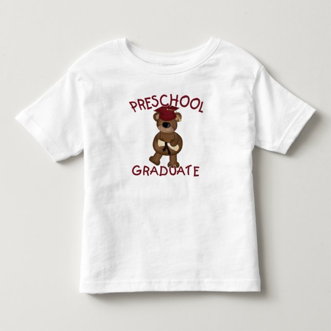T-shirt Formando do pré-escolar (Frente)